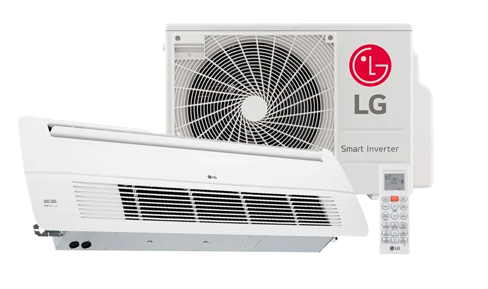 Ar-Condicionado Inverter LG Cassete 1 Via 18.000 Btus Quente/Frio 220V