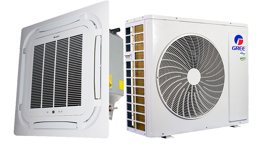 Ar-Condicionado Inverter Cassete G-Prime Compact R32 36.000 Btus Frio 220V