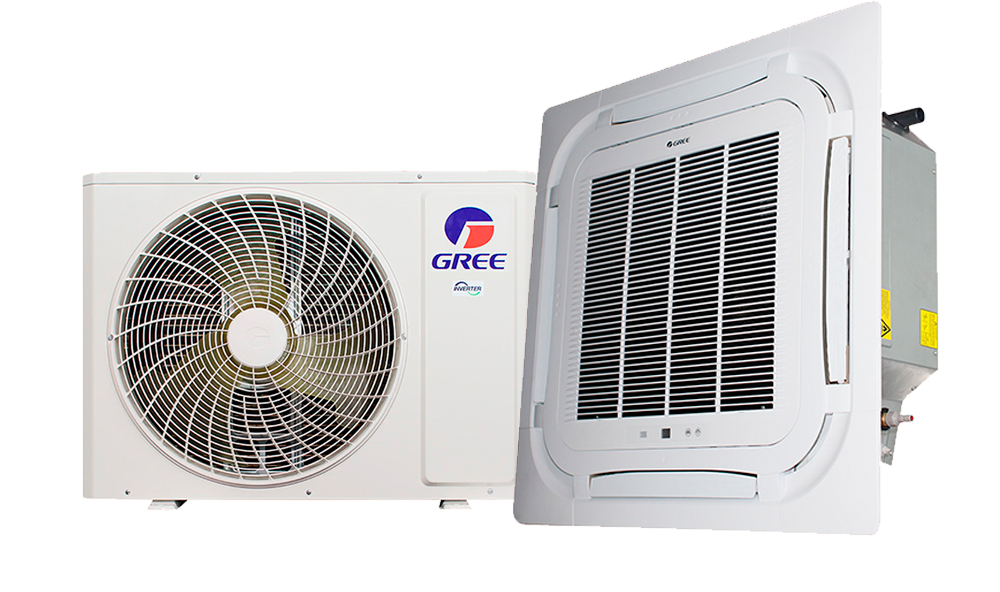 Ar-Condicionado Inverter Cassete G-Prime Plus R32 36.000 Btus Frio 220V